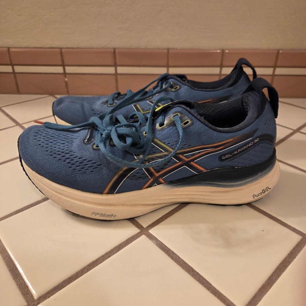 ASICS Gel-Kayano 32 Mens Running Shoes Blue 1011C203 Size 9